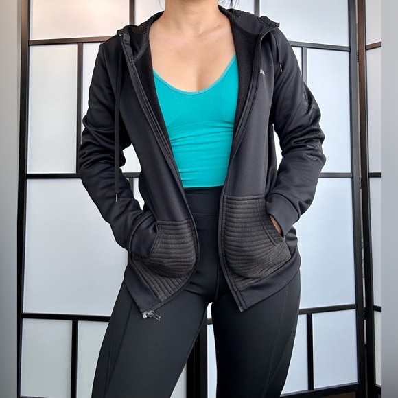 Adidas zip-up hoodie jacket - Picture 2 of 3